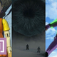 Squid Game's Red Light, Green Light Doll, a Dune Sandworm, and 3.0+1.0 Thrice Upon a Time's Eva Unit 01.